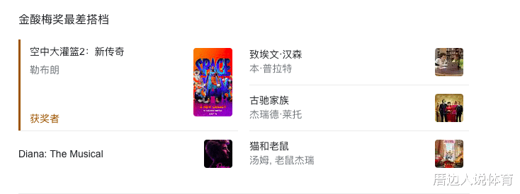 空中大灌篮|最差男主角！詹皇主演电影揽获三座金酸梅奖 跨行拍戏翻车尴尬了