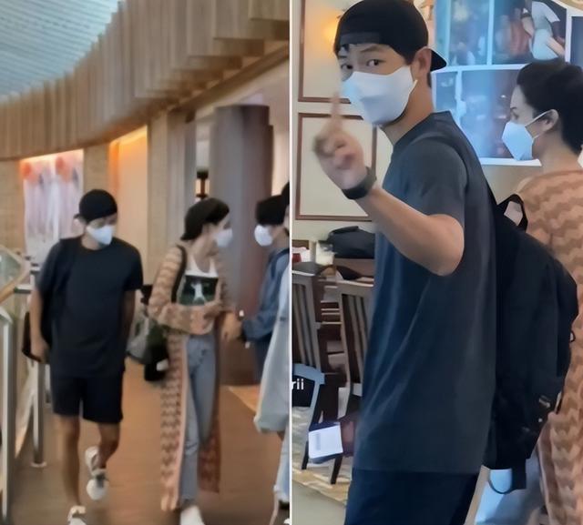 宋仲基|宋仲基新恋情细节曝光,携英国新欢大方走机场秀,前妻乔妹显苍老