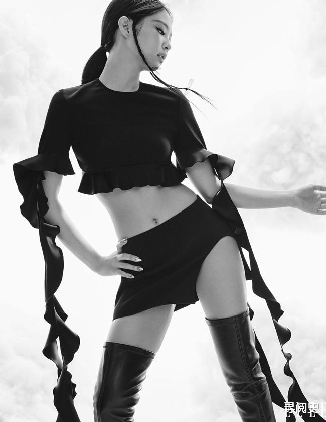 金智妮|Jennie 登美国时尚杂志,被封K-POP巨星大秀韩流魅力