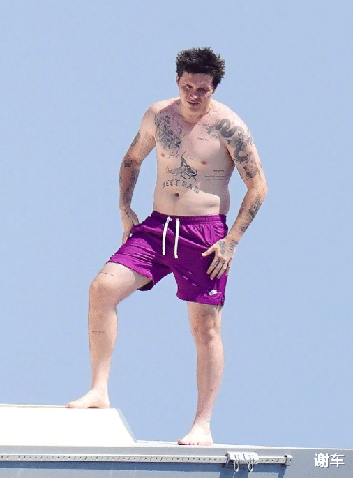 贝克汉姆|贝克汉姆大儿子婚后发福！