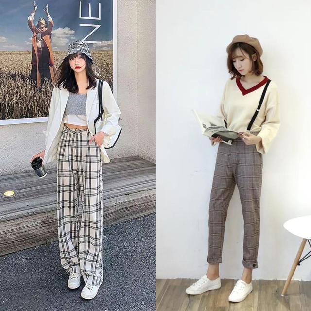 比裙子更百搭,比短裤更适合,“格子裤”是今年的时尚秘诀