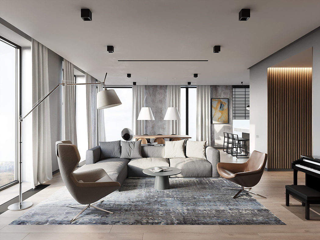 现代装修也能装出轻奢感,被人以为是样板间的设计