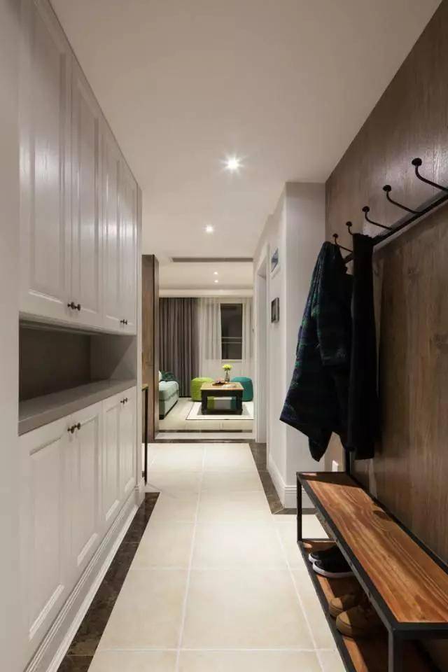 等我有房了，门口也不放鞋柜，瞧瞧邻居家的新招，干净利落又美观