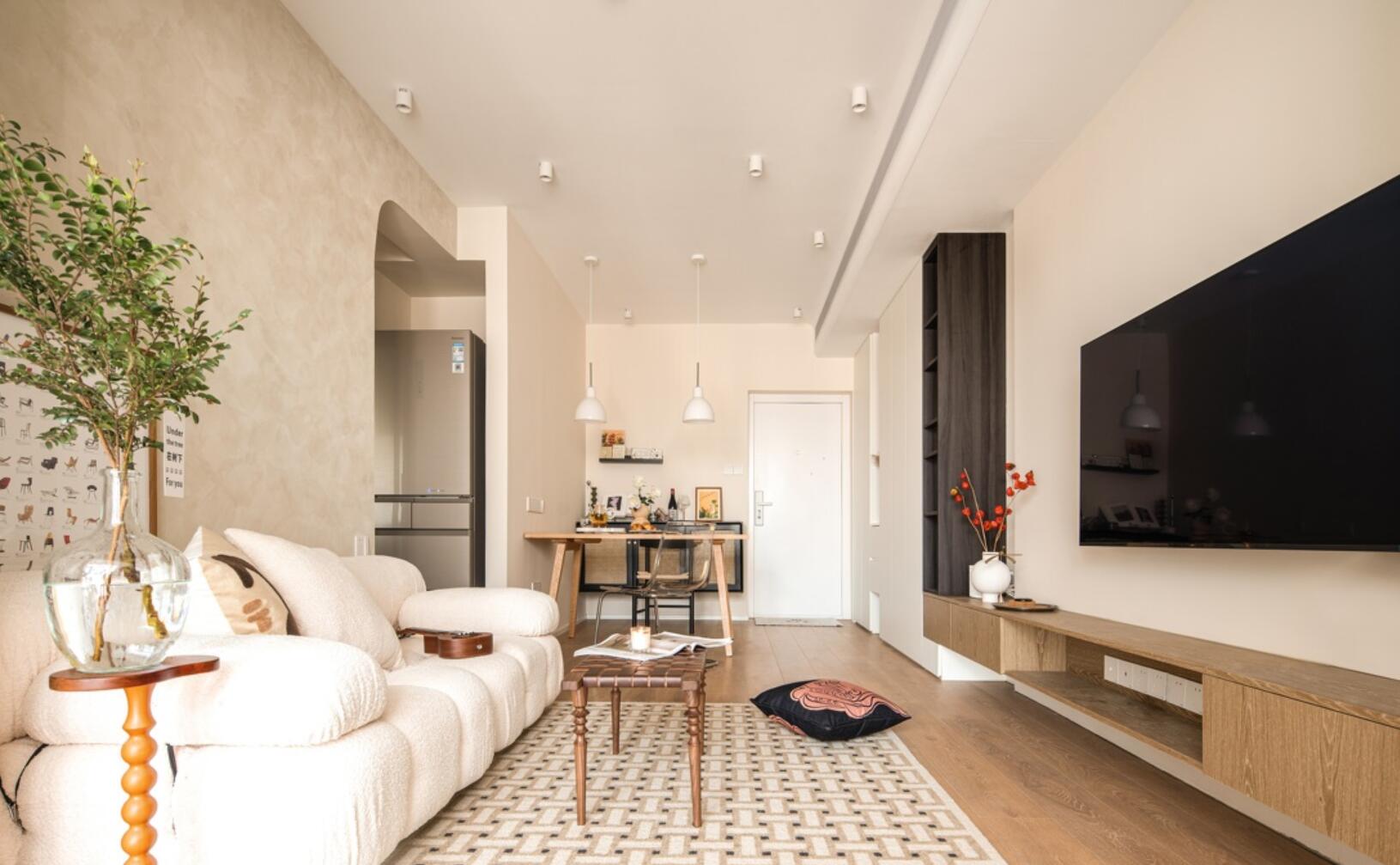 不愧是家居博主的家!70㎡“烂户型”,改造后,骨子里都透着温馨