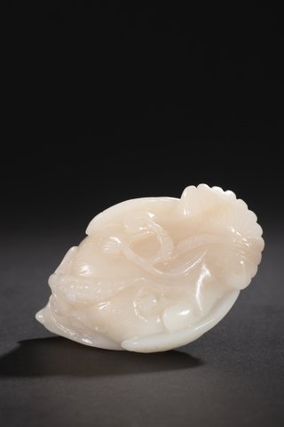 和田玉籽料|旧藏-和田玉籽料瑞鸟雕件