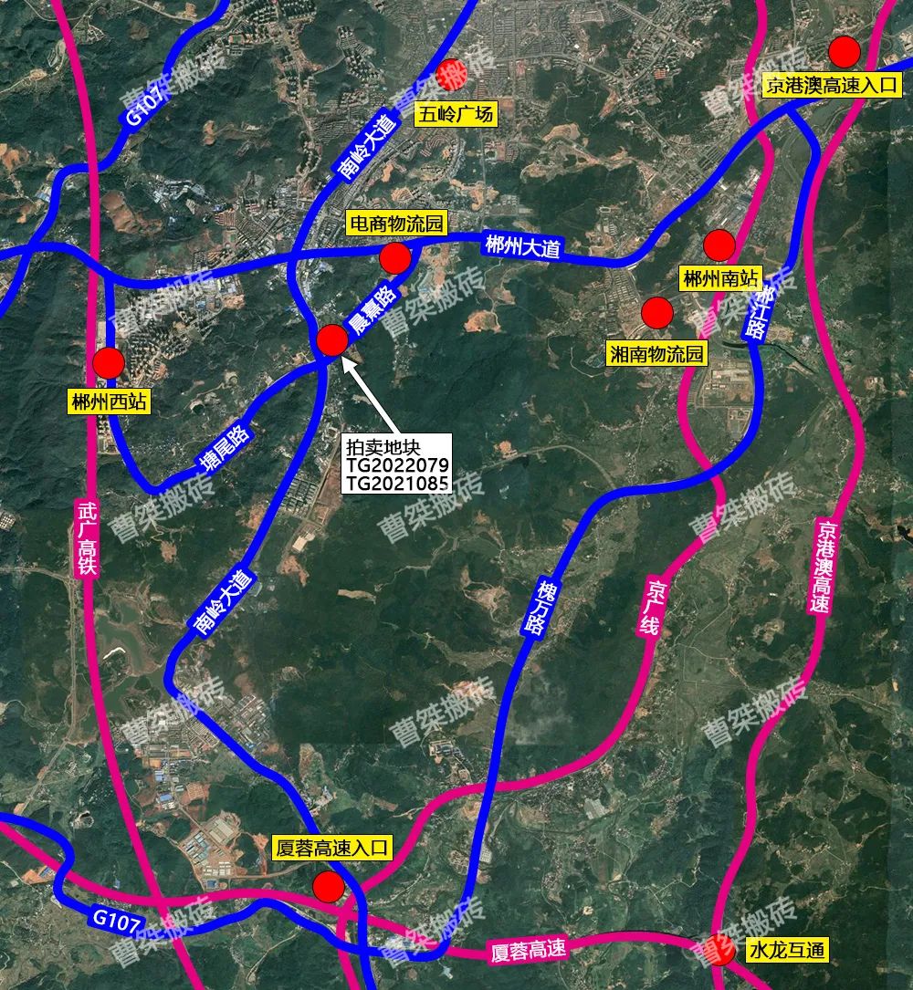 1.53亿！郴州福城高新投资竞得南岭大道85亩地