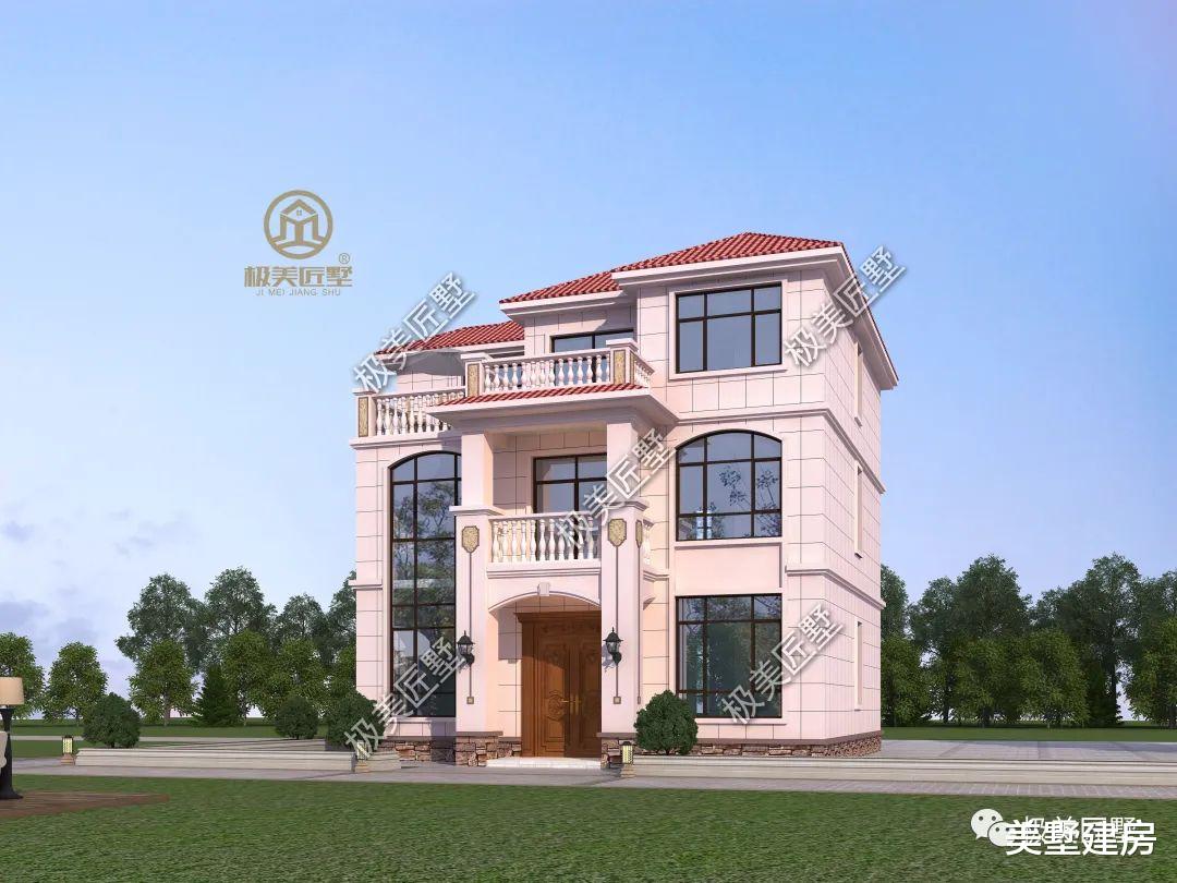 红红火火,寓意优质生活,一栋精致房子才能体现其意!