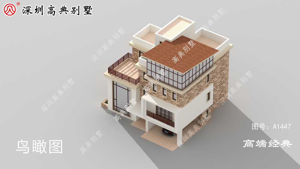 挑空客厅,给人一种宽敞大气之感,使居住更舒适