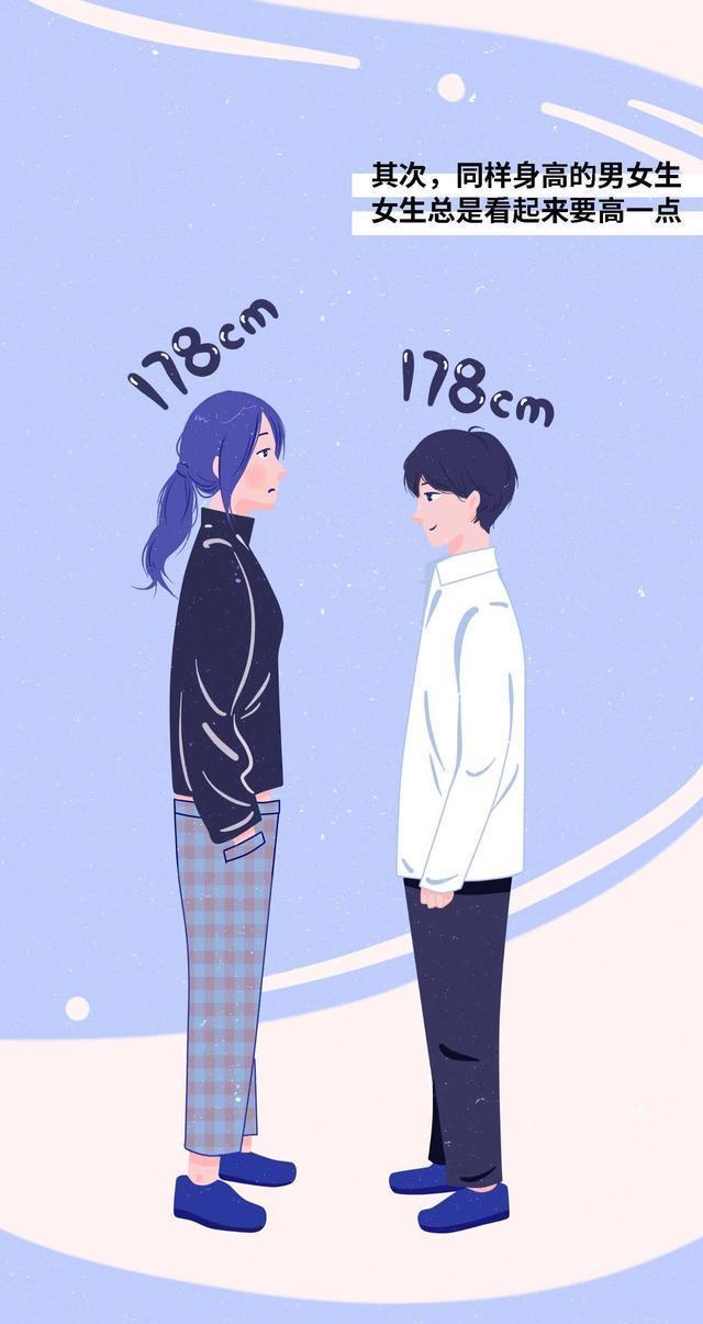 |2022年男女身高受欢迎程度表!漫画「揭晓」,看看你“达标”吗?