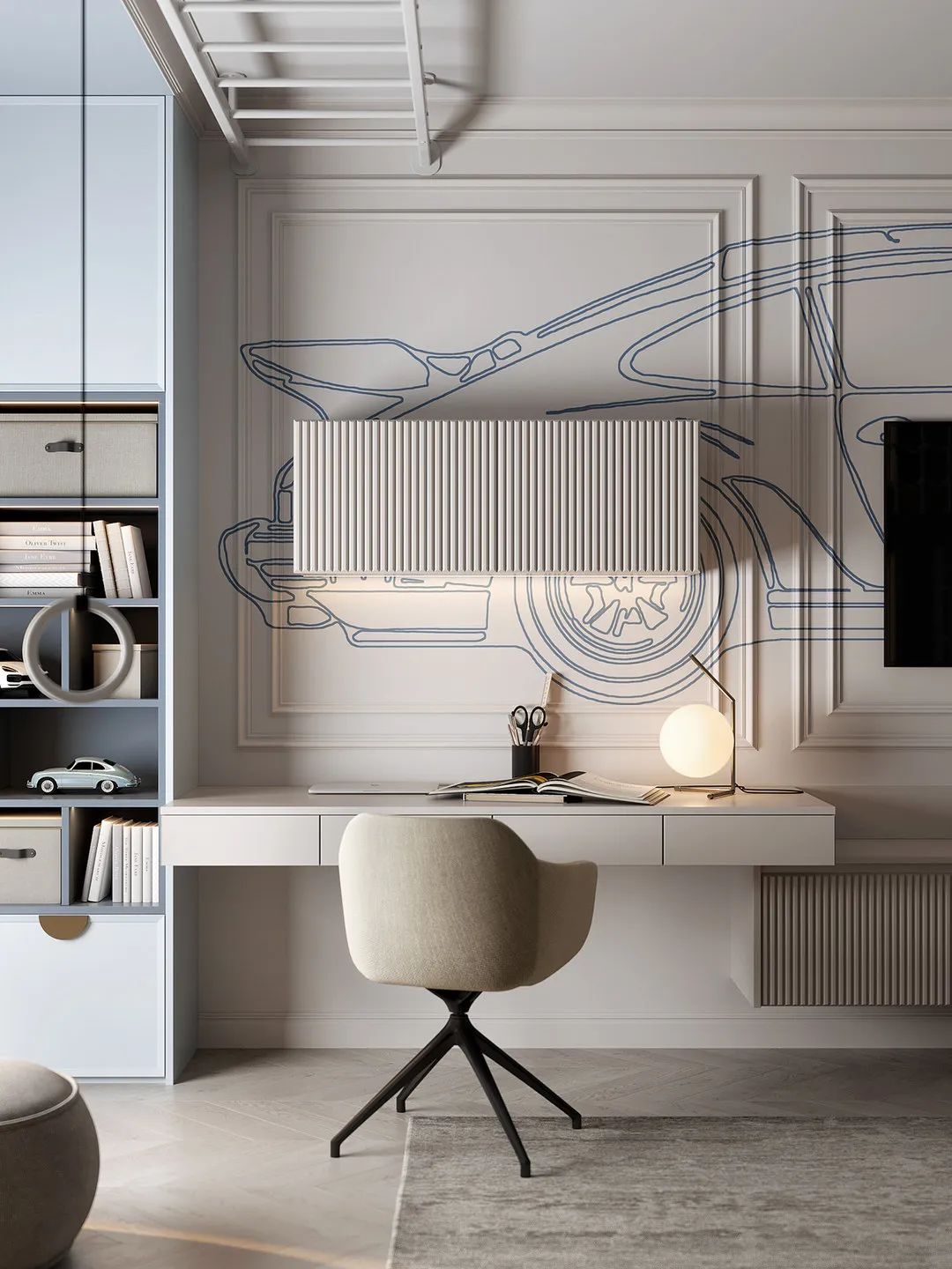 120㎡奶油风空间,静享生活慢时光~