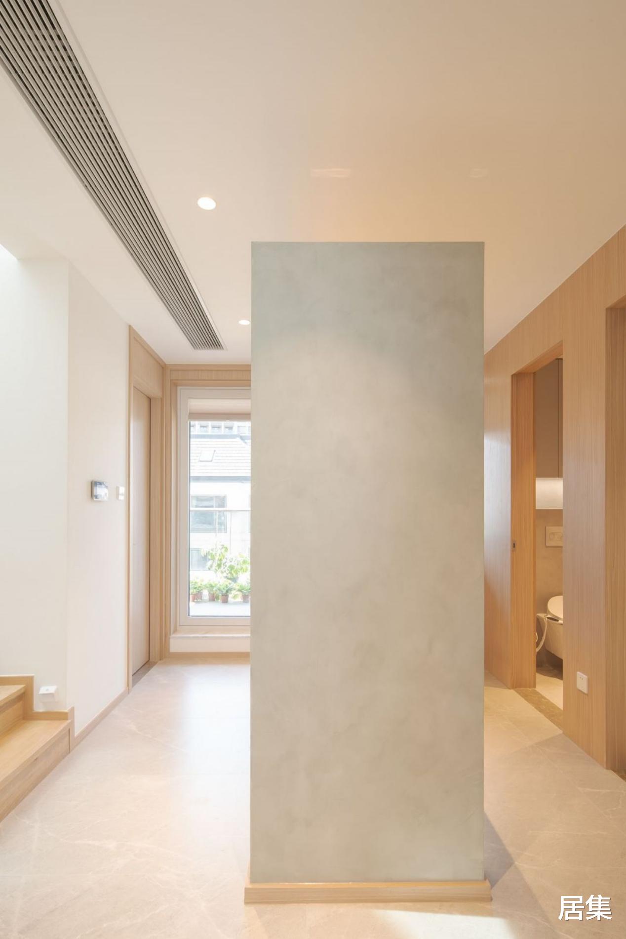 上海市中心三口人的150㎡洋房,从局促变开间,打造一字型空间