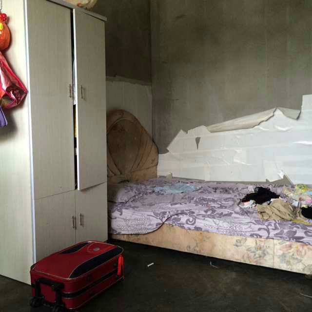 晒晒上海650元的出租房,水泥毛坯墙,改造之后,房东怀疑走错门