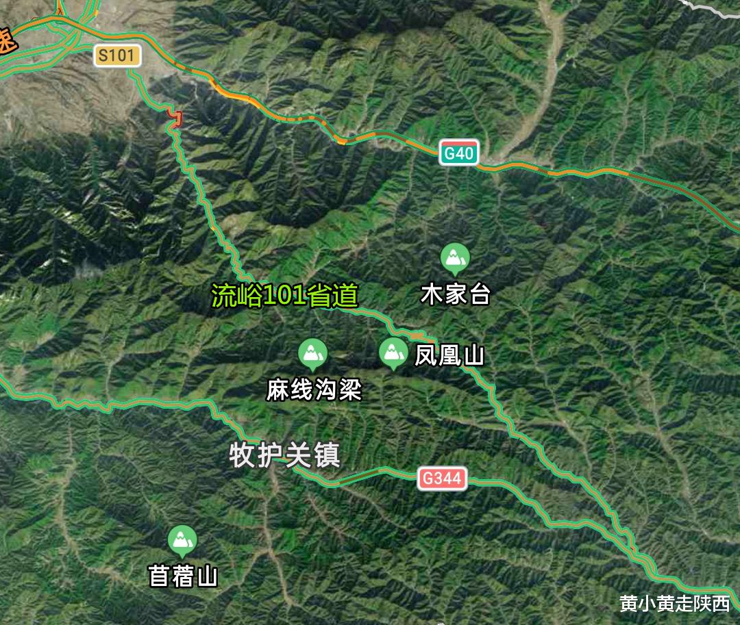 秦岭|秦岭商於古道上的小镇，一路风光旖旎如画，2元美食让人惊艳