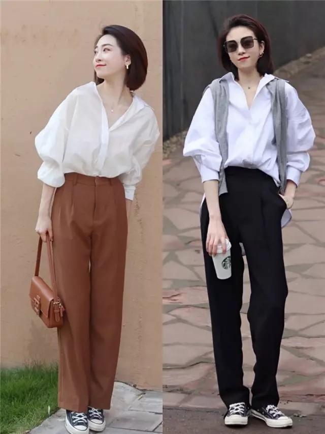 衬衫|衬衫才是夏季百搭王，配裙子裤子都好看，不会搭配的看这里