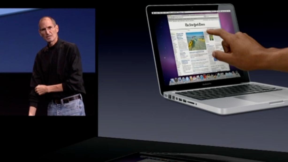 你觉得 Mac 有没有增加触摸屏的必要？