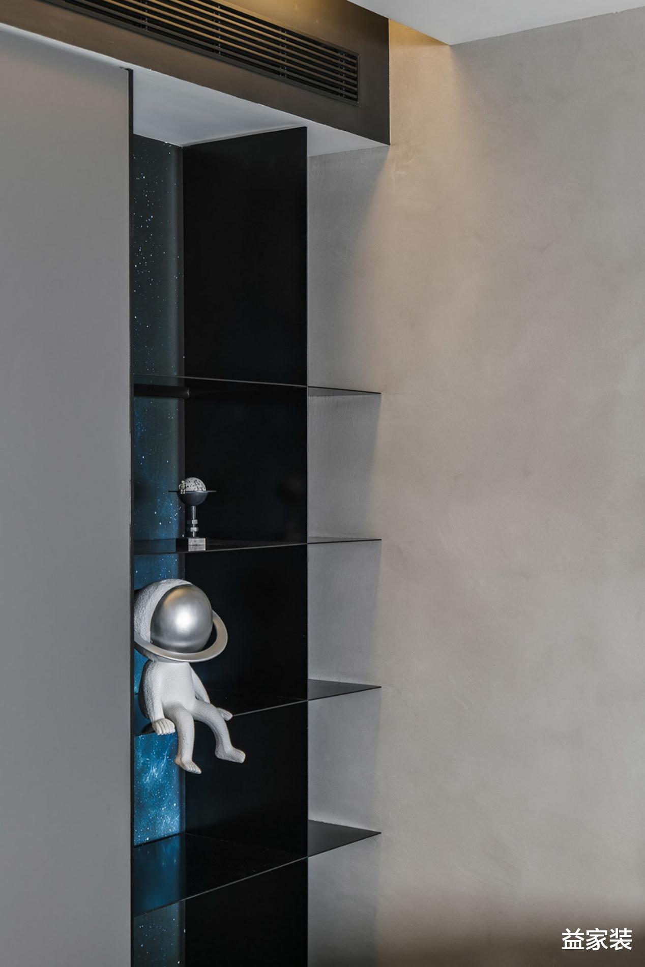 用灰色打造极简家居环境,优雅和时尚并存,细腻和粗狂共生