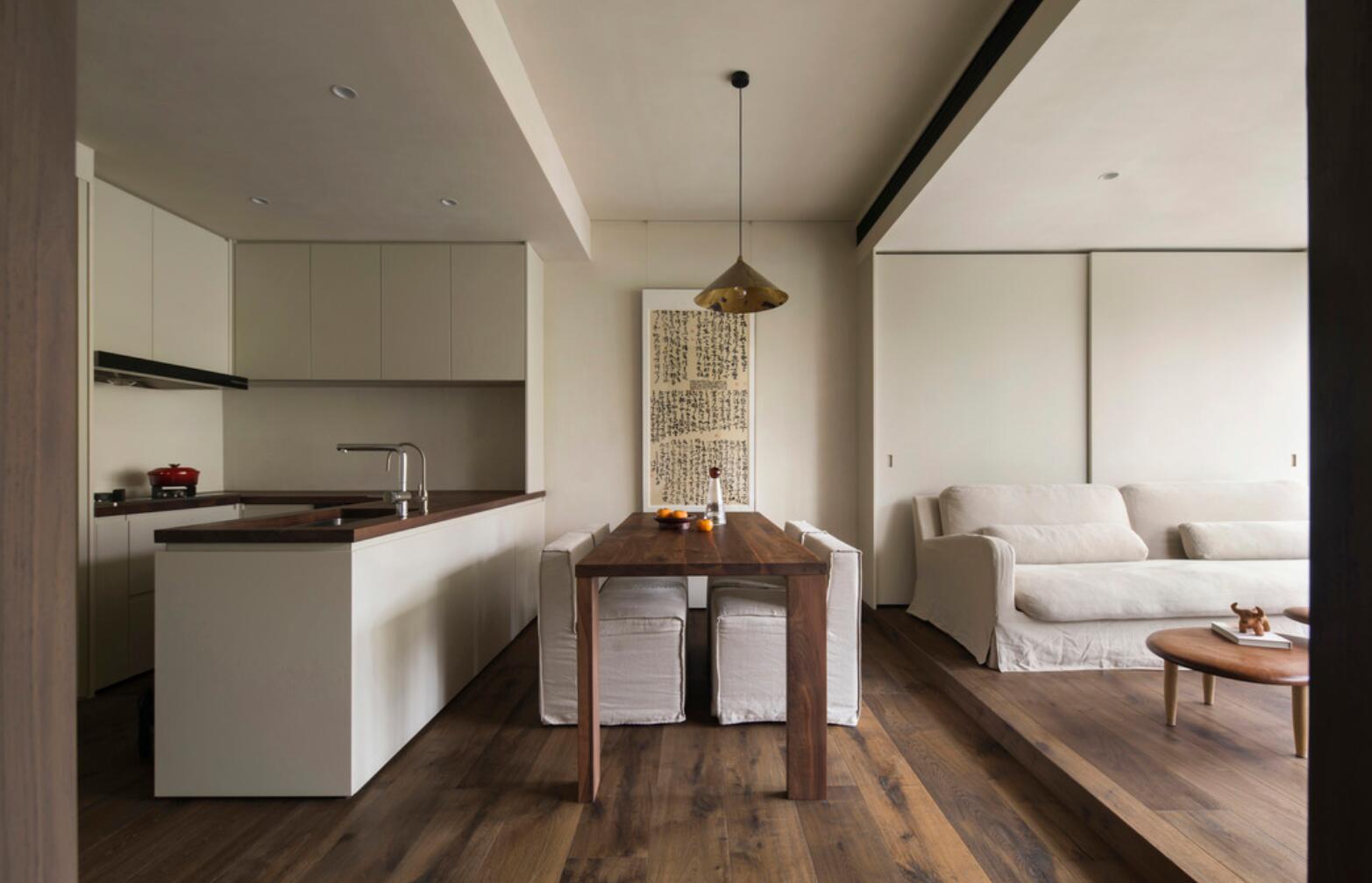 胡桃木|看了她59㎡小家,才明白什么是高雅,一入户便引起强烈舒适