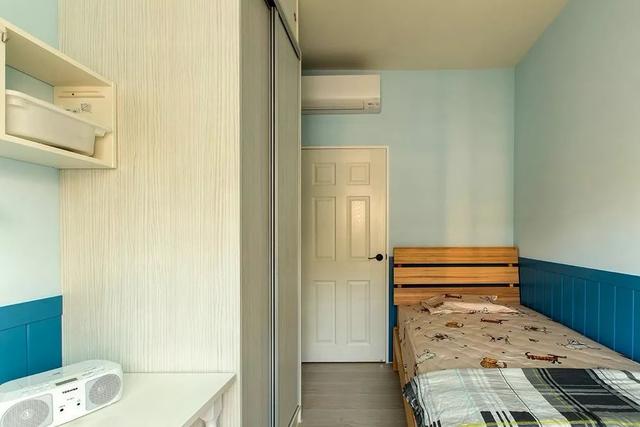 99平米的二居室,简约装修偏传统设计,完工却很时尚