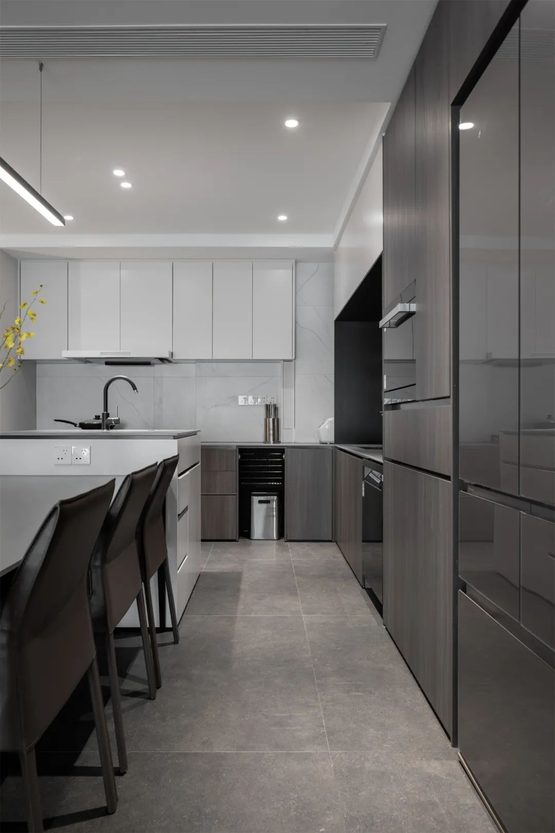 客厅|户型改造丨砸掉两面墙打造LDK一体,170㎡动静分离三居室