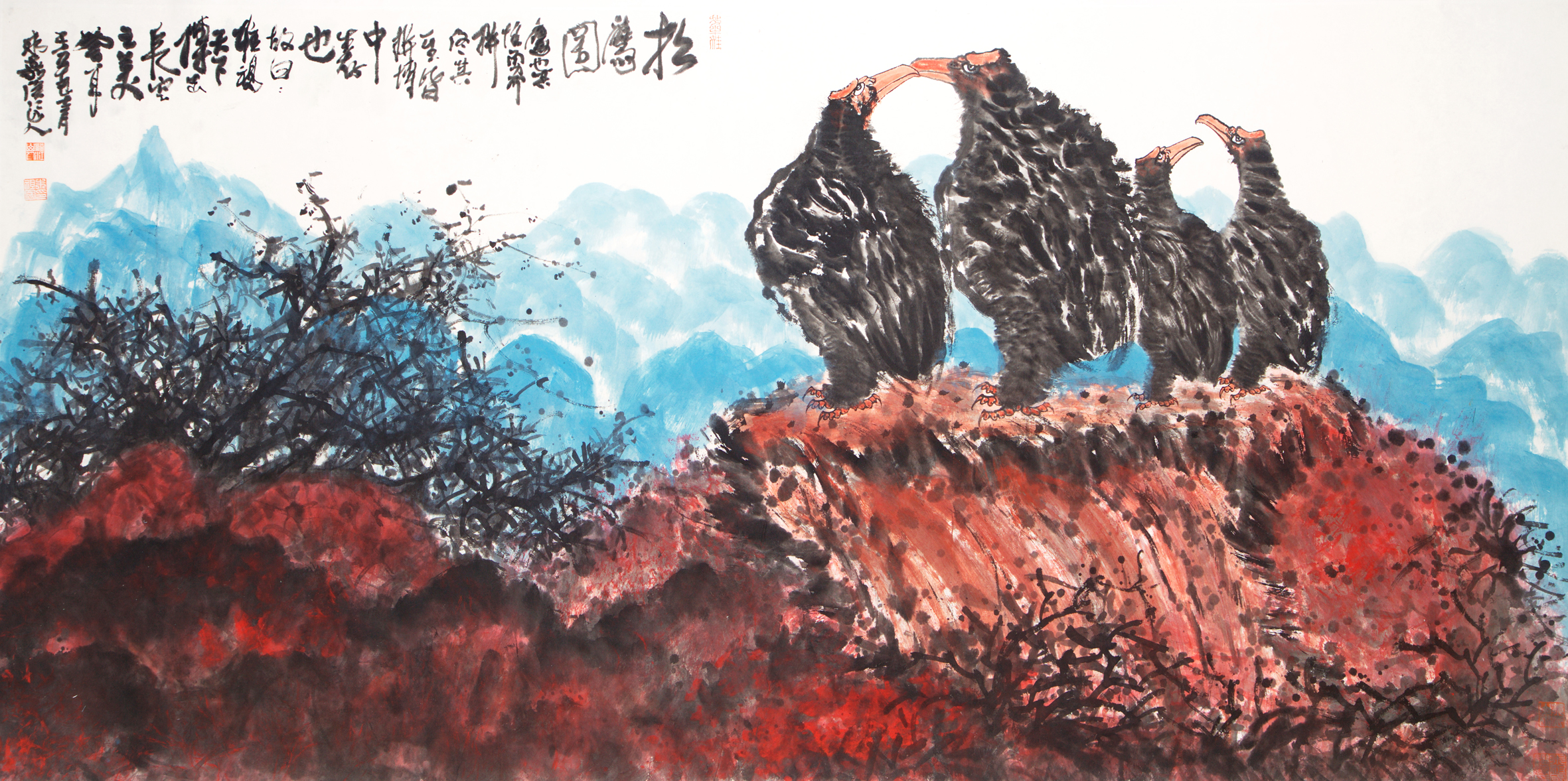 冬奥_北京冬奥|在中国当代国画收藏市场大受追捧，国画大师朱祖国国画作品系列欣赏