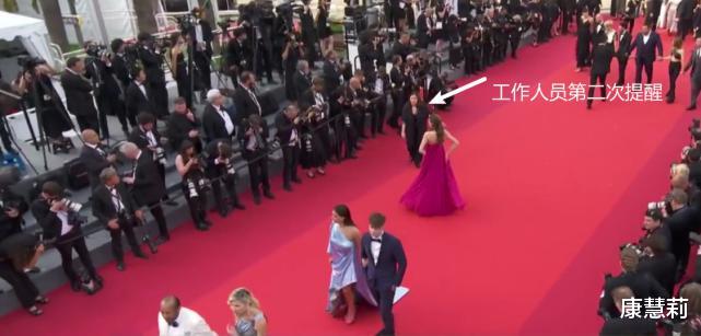 谷爱凌|谷爱凌在戛纳红毯上的尴尬:被催离开,西方媒体不Care