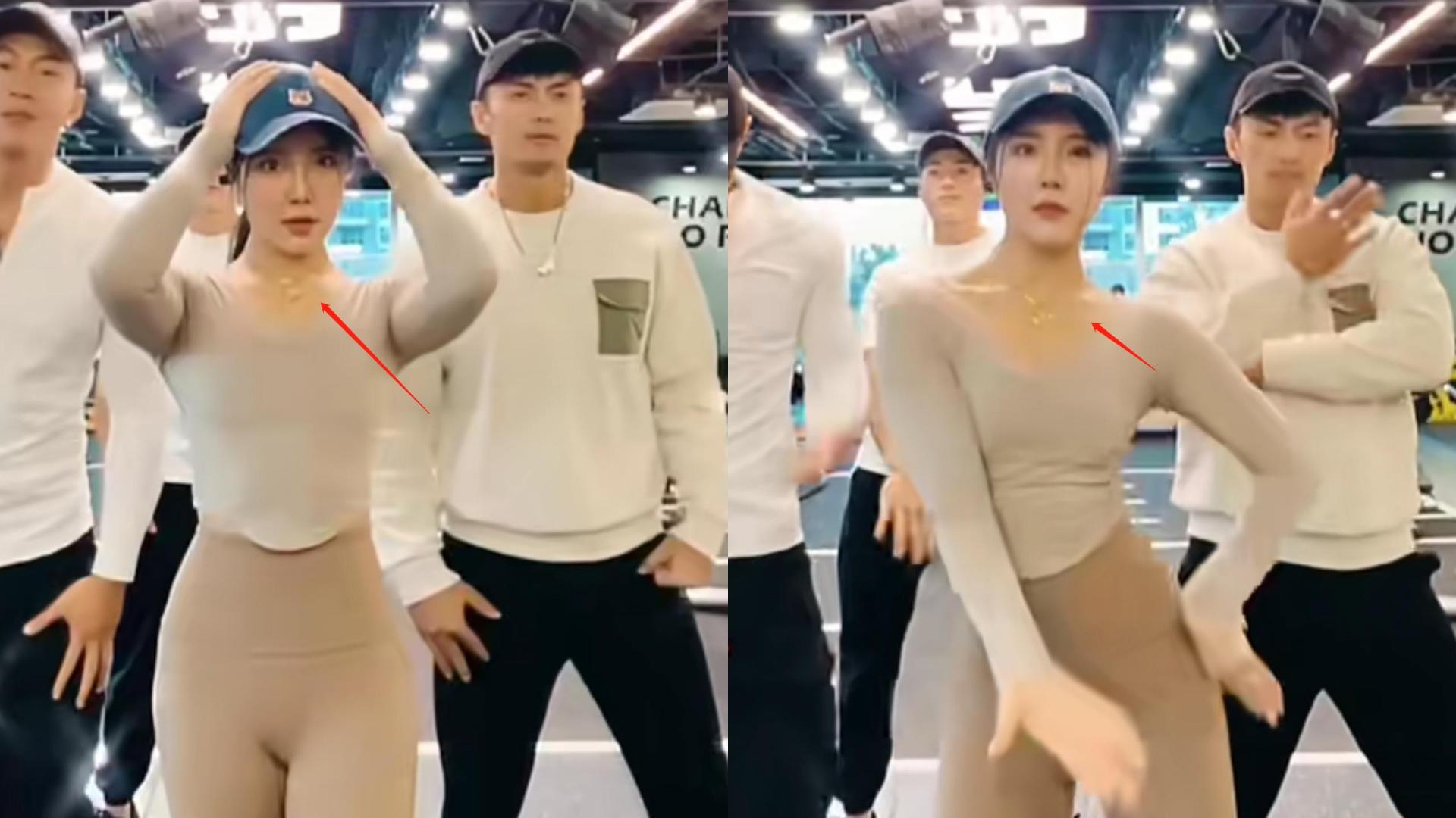 赵奕欢|赵奕欢健身房和3男性热舞！戴金链穿瑜伽服显性感，疑已恢复单身