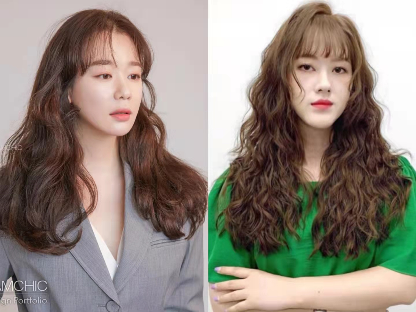 卷发 烫了卷发别总披着,试试这几种盘扎造型,优雅大气又有女人味