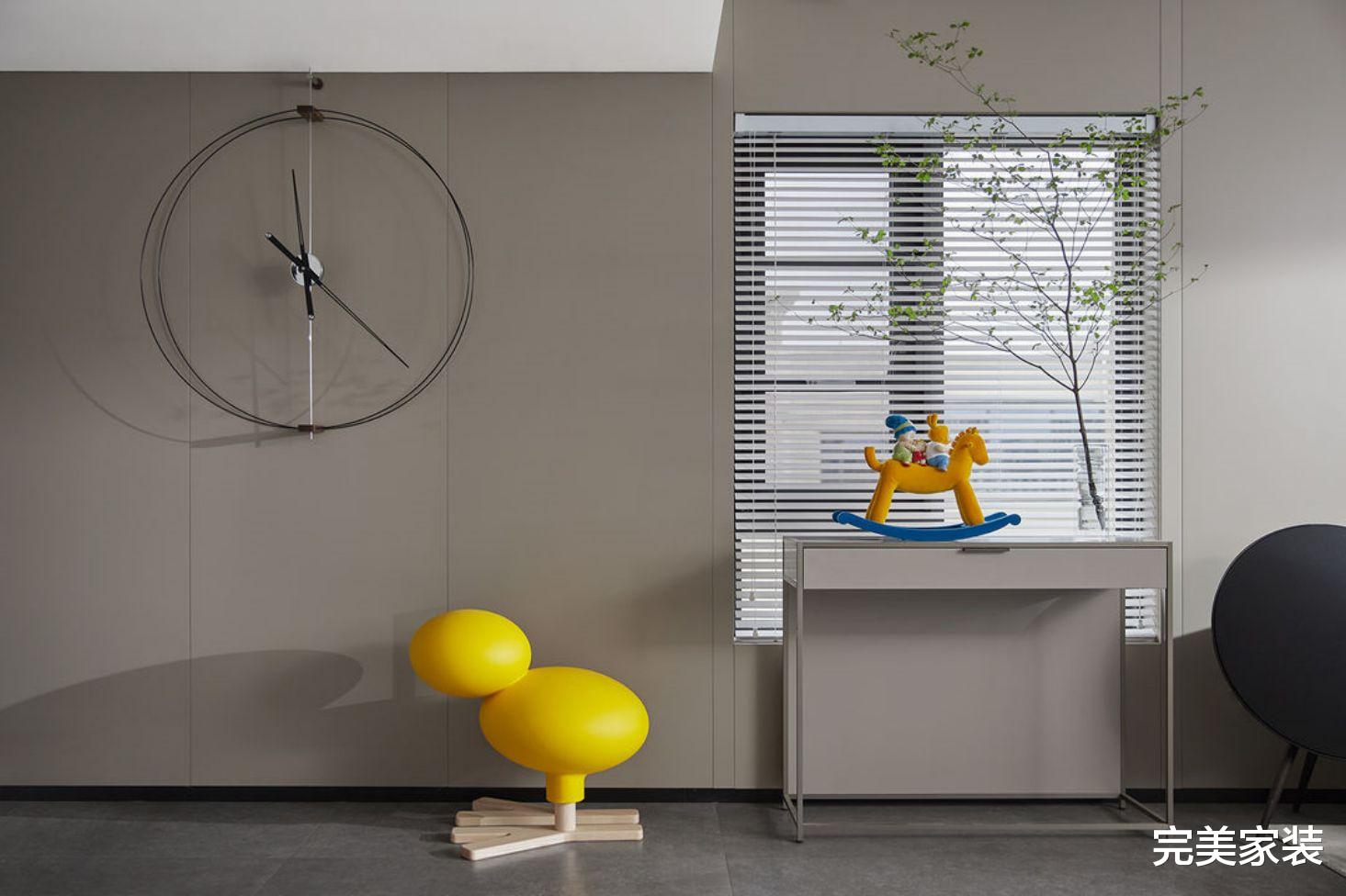 120㎡精装三居室不只是洋气,爱意十足,给父母一个暖暖的家