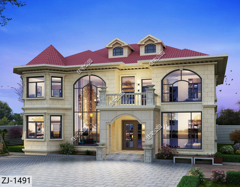 旋转楼梯与直行楼梯哪个好?我更推荐旋转楼梯,推荐10套农村别墅