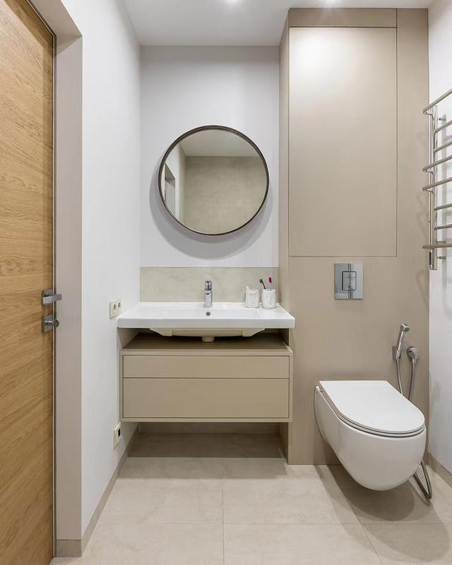 90后小伙的43㎡小公寓,白色原木色组合,客厅卧室合一简单实用