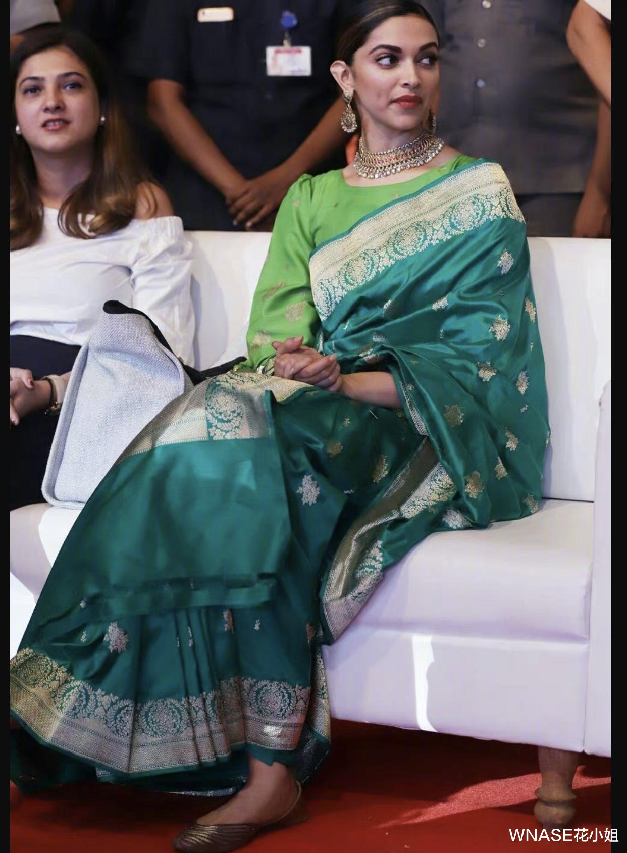 戛纳|堪比范爷龙袍？在戛纳一战成名的这条“纱丽”，到底有多惊艳