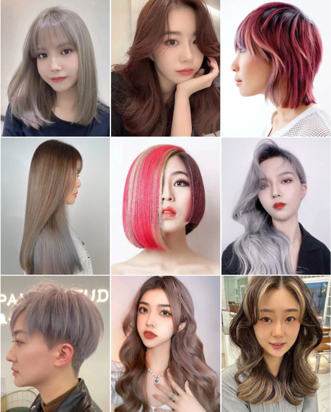 发型 年底最火烫染剪100多款,选发型不用愁,收藏了慢慢选