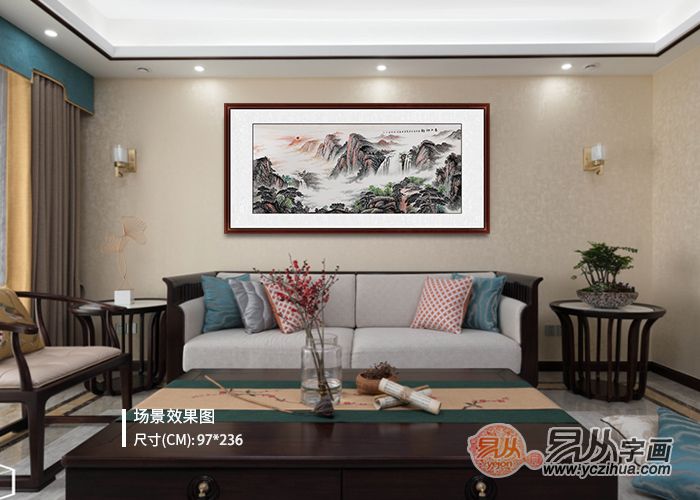 今天聊一聊,居家装饰画怎么挂才能更美观得体
