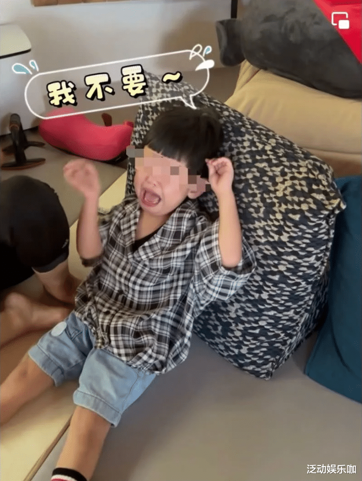 陈意涵3岁儿上学!录下实况网笑翻,我讨厌学校