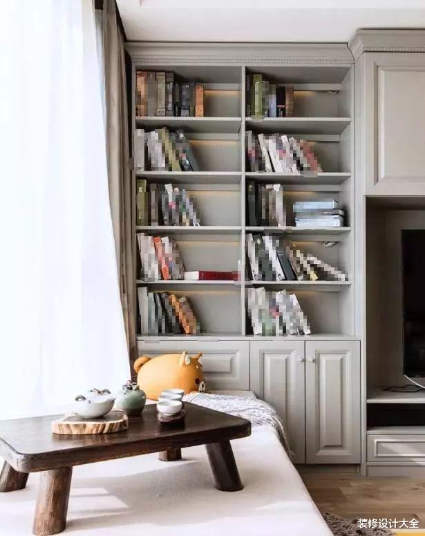 老公硬把餐厅设“半堵墙”,客厅加个假飘窗,聪明极了!