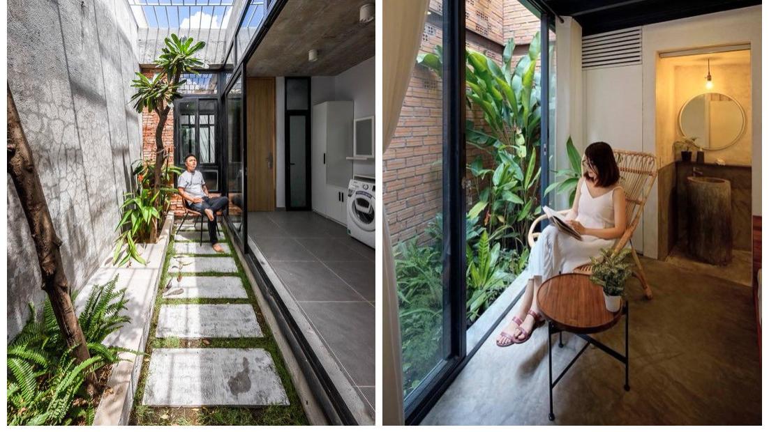 家有天井真好，明明面积不大看着也相当敞亮，一点也不比院子差