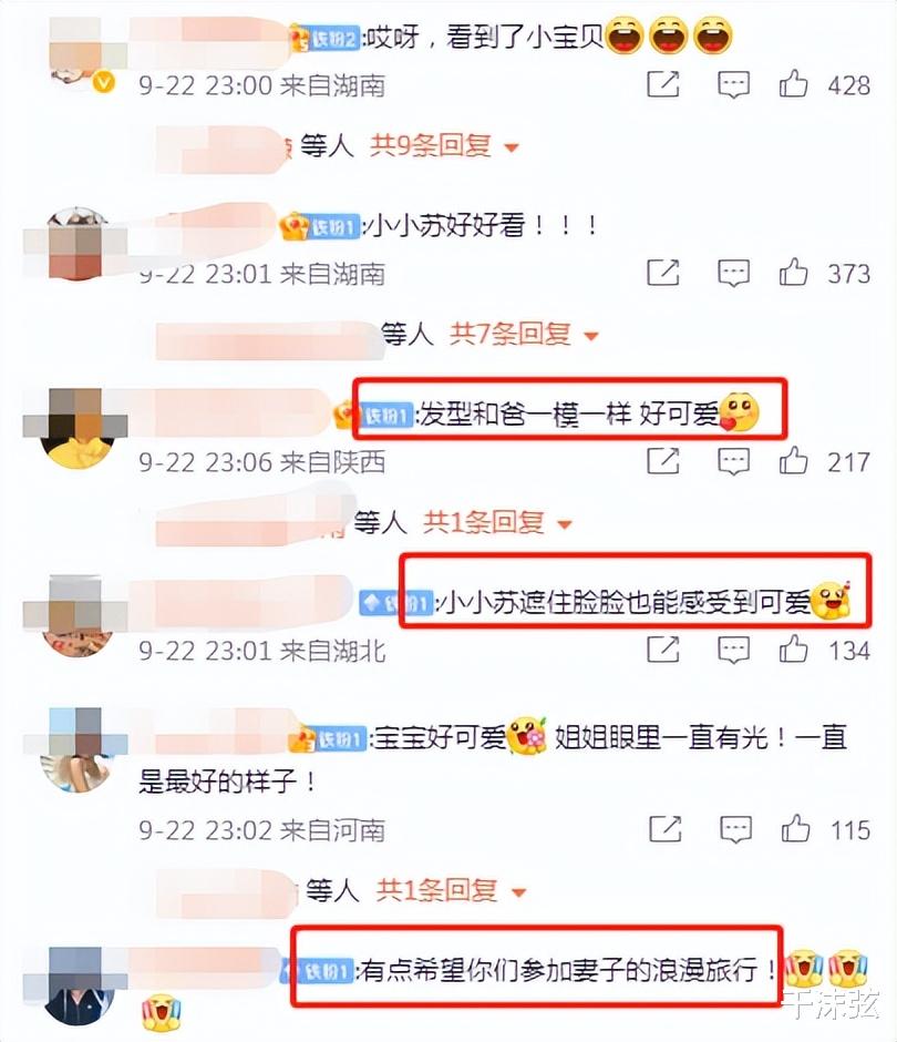 苏醒|苏醒儿子近照曝光!发型与爸爸相似,小11岁妻子被曝已生二胎