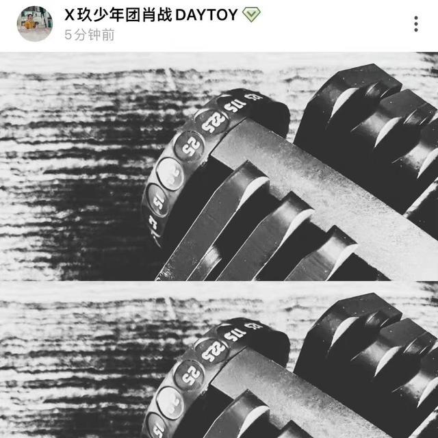肖战|肖战分享哑铃图片,粉丝呼吁“理智追星”,连品牌方都来凑热闹