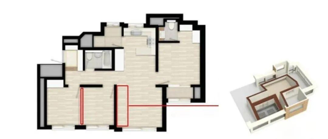 为了回忆,买下88平小户型,半买半送的顶楼+露台!太舒服了