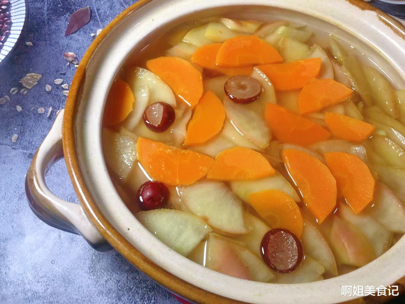 苹果 春天,苹果和胡萝卜煮一锅,作用太厉害了,解决了很多女人的烦恼