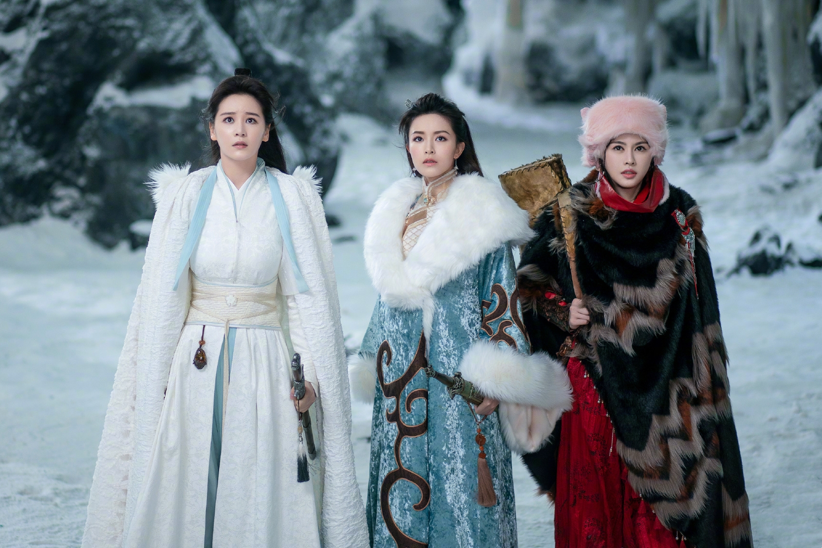 |新倚天电影7位美女换上现代装，一个比一个惊艳，你最喜欢哪个？