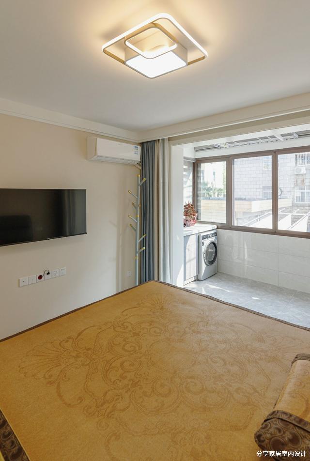 他家68平两居室，简单装修花了16W，不要大白墙太好看了！