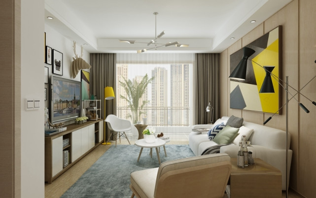 这个131平混搭风三居室,看不出居然能设计出这样的效果
