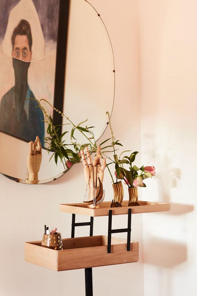 设计师55平的家,鲜艳的色彩,有趣的装饰,小家也有地中海别墅感