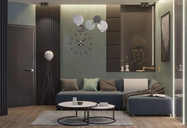 现代极简风格小户型,装修效果时尚优雅,美观大方,超赞