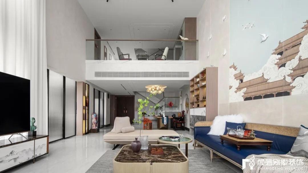 不定义家居风格：新中式客餐厅混搭法式主卧，美哭了