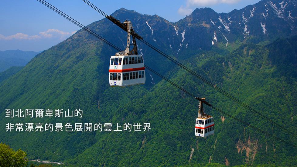 温泉|日本唯一双层缆车新穗高缆车，山顶景观平台360尽收眼底！