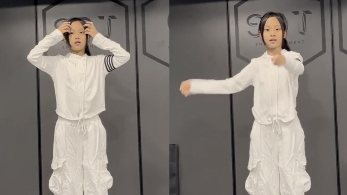 李小璐|甜馨换发型跳街舞，自称越来越像妈妈，李小璐夸女儿颜值比自己高