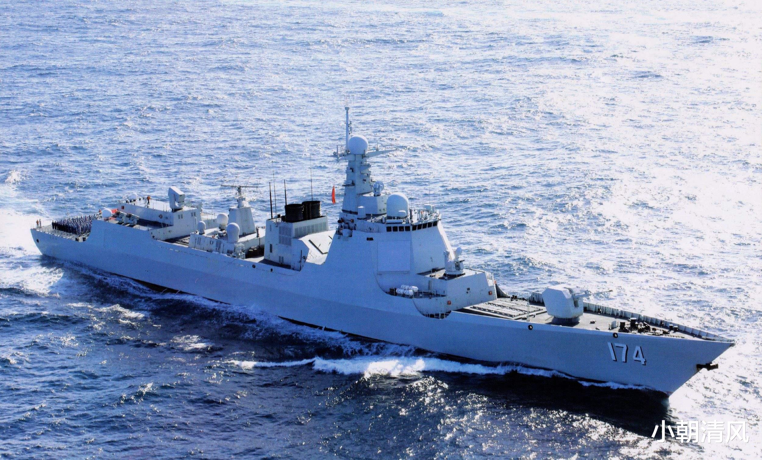 满载排水量或达6000吨,战力远超054a,054b护卫舰首舰合拢成型 - 文化