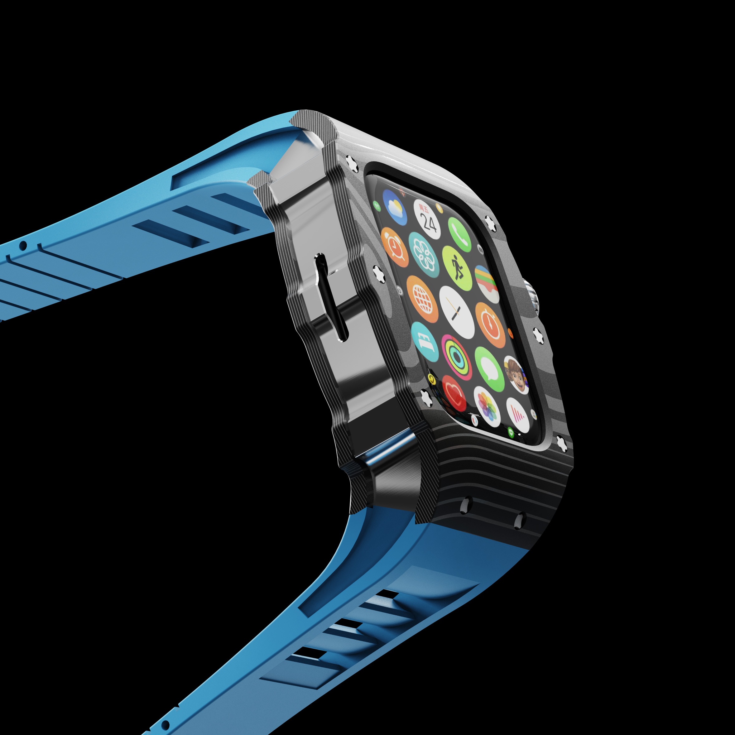 浏览器|开启智能手表定制的先河:这么美的Apple Watch还是第一次见?